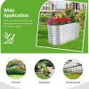 Raised Garden Bed With Open Base For Growing Vegetables
