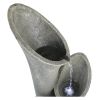 33.5Inches Indoor Table Waterfalls Rockery Tiered Rock Water Feature With Led Lights