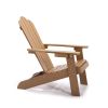 Tale Adirondack Chair Backyard Outdoor Furniture Painted Seating With Cup Holder Plastic Wood For Lawn Patio Deck Garden Porch Lawn Furniture Chairs B