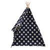 Canvas And Pine Foldable Indoor And Outdoor Pet Tent Washable Dog Bed Play House