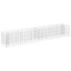 Gabion Raised Bed Galvanized Steel 70.9"X11.8"X11.8"
