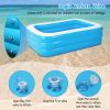 Inflatable Swimming Pools Family Swim Play Center Pool Blow Up Kiddie Pool For Family Inflatable Lounge Pool For Kids Baby Adult Inflatable Water Ball