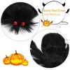 Halloween Decorations Spider Outdoor 59Inch Halloween Spider With 126 Inch Tarantula Mega Spider Web Hairy Poseable Scary Spider
