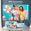 Mooka Native 1080P Wifi Bluetooth 4K Projectors 8500L Video Movie Theater Home