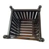 Wood Outdoor Square Wooden Flower And Herb Pot For Garden, Porch And Patio - Outside Plant And Vegetable Container ,Planter ,Black