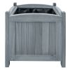 Garden Raised Beds 2 Pcs 11.8"X11.8"X11.8" Solid Firwood