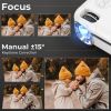 Portable Projector 8000L With Carrying Bag, 1080P Supported Rd-823 , White
