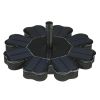 Solar Fountain Mini Bird Bath Floating Water Fountain Pool Pond Garden Decoration Watering Kit For Outdoor