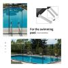 4 Feet X 12 Feet In-Ground Swimming Pool Safety Fence