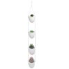Indoor Ceramic Flower Pot Self-Watering For Bonsai Plants Home Decoration