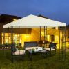 10' X 10' Patio Gazebo Canopy Tent Garden Shelter