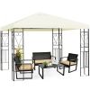 10' X 10' Patio Gazebo Canopy Tent Garden Shelter