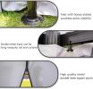Grand Patio 10X13 Feet 2-Tier Patio Gazebo, Outdoor Canopy With Mosquito Netting And Shade Curtains, Sturdy Straight Leg Tent For Backyard & Party & E
