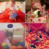 Kids Tent With Tunnel, Ball Pit Play House For Boys Girls, Babies And Toddlers Indoor& Outdoor Rt