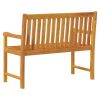 Patio Bench 43.3" Solid Acacia Wood