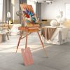 Tripod Folding French Wooden Easel With Sketch Box