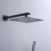 Complete Shower System With Tub Spout Matte Black Rcs85012Mb