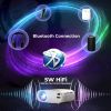 Native 1080P Wifi Mini Projector, Upgrade 9200L Hd Portable Outdoor Video Projector, Led Pic Projector Compatible W/Ios&Android Phone/Vga/Usb/Av/Tv/Pc