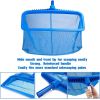 Pool Skimmer Net, Heavy-Duty Leaf Rake For Cleaning Swimming Pool And Pond