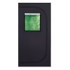 Ly-80*80*160Cm Home Use Dismountable Hydroponic Plant Growing Tent With Window Green & Black