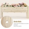 Raised Garden Bed Elevated Planter Box Wood For Vegetable Flower Herb