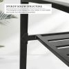 Outdoor Dining Chairs Set Of 2 Stacking Patio Metal Arm Chairs For Garden, Yard, Lawn