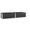 Garden Raised Bed 78.7"X39.4"X21.3" Wpc Gray