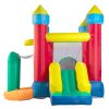 Inflatable Bounce House, Jumping Castle With Repair Kit And Carry Bag For Kids Indoor And Outdoor