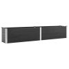 Garden Raised Bed 78.7"X19.7"X21.3" Wpc Gray