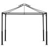 Gazebo Tent Outdoor Portable Gazebo Canopy Shelter-Khakii Xh