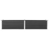 Garden Raised Bed 78.7"X19.7"X21.3" Wpc Gray