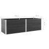 Garden Raised Bed 78.7"X19.7"X35.8" Wpc Gray