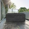 210D Waterproof Outdoor Furniture Cover Windproof Dustproof Patio Furniture Protector Oxford Cloth Garden Xl Size