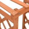 Trellis Planter With Arch 19.3"X15.4"X46.1" Firwood