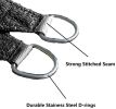 Sun Shade Sail Triangle Uv Block Canopy For Patio Backyard Lawn Garden,10' X 10' X 10',Sand