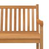 Patio Bench 59.1" Solid Teak Wood