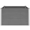 Garden Raised Bed Wpc 59.1"X39.4"X35.8" Gray