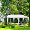10 X 20 Feet Outdoor Party Wedding Canopy Tent With Removable Walls And Carry Bag