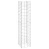 Gabion Raised Beds 3 Pcs 11.8"X11.8"X59.1" Iron
