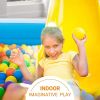 Inflatable Swimming Pool Full-Sized Above Ground Kid Family Outdoor Lounge Pool,100"X 66"X 23"