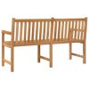 Patio Bench 59.1" Solid Teak Wood