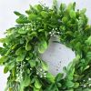 Garland Lightweight Easy To Install Creative Wreath Ornament Christmas Welcome Sign Decoration Holiday Decor