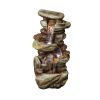 29.9Inches Rock Water Fountain With Led Lights