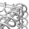 Trapezium Gabion Raised Bed Galvanized Steel 59.1"X7.9"X39.4"