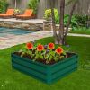 40 Inch X 32 Inch Patio Raised Garden Bed For Vegetable Flower Planting