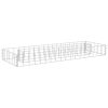 Gabion Raised Bed Galvanized Steel 35.4"X11.8"X3.9"