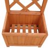 Trellis Planter 1' 4" X 11.8" X 4' 5"