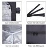 Ly-90*90*180Cm Home Use Dismountable Hydroponic Plant Growing Tent With Window Green & Black