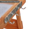 Wooden Outdoor Garden Workbench Station  Three Layers Xh
