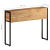 Planter 35.4"X7.9"X26.8" Solid Acacia Wood